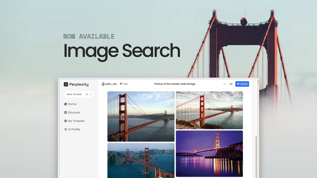 Perplexity Adds Visual Image Search to Improve Results