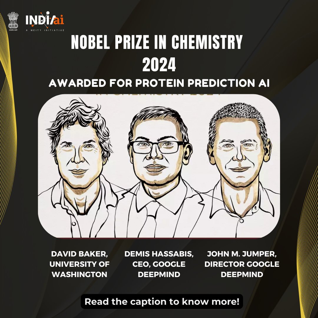 Google DeepMind Wins Nobel Prize for AI Protein Structure Prediction