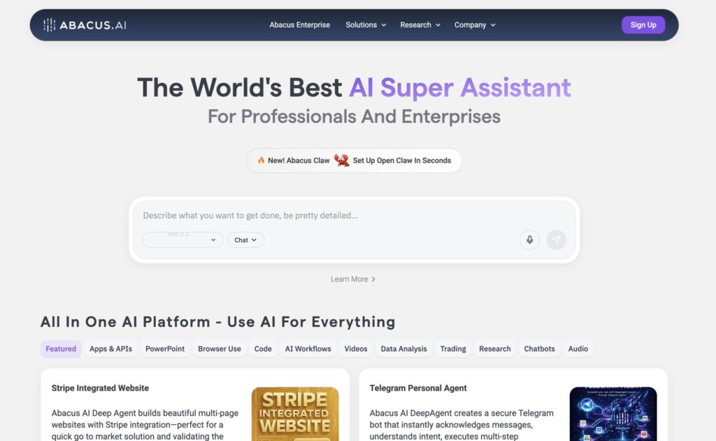 Stack Like Abacus Abacus AI: A Complete Platform Replacing Your Entire Stack - AI Dynamics