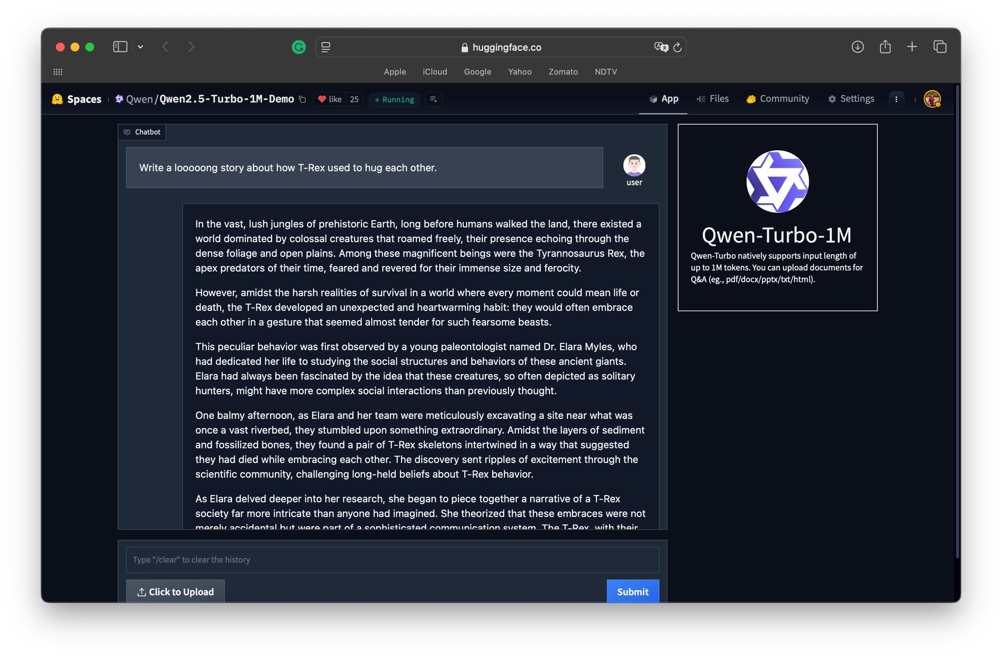 1 Million Token Model Blazingly Fast Released