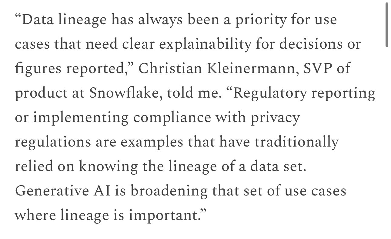Data Lineage in AI Models: Production Governance Requirements