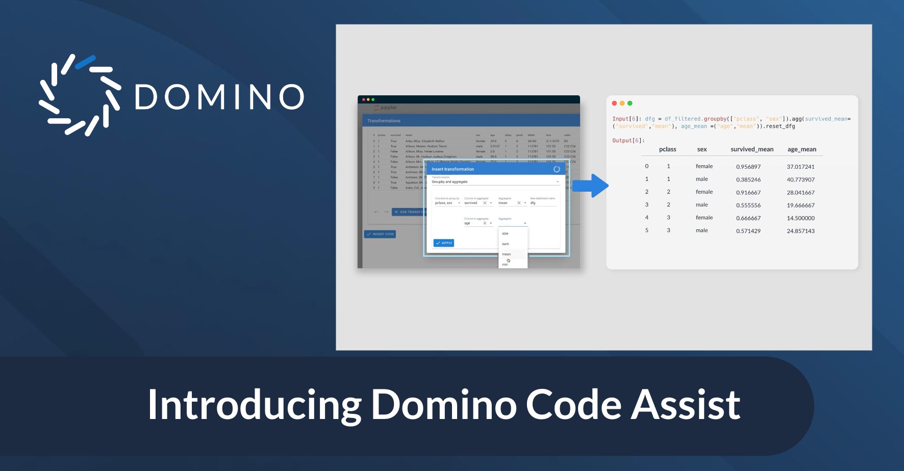 Domino Code Assist democratizes data science for business analysts