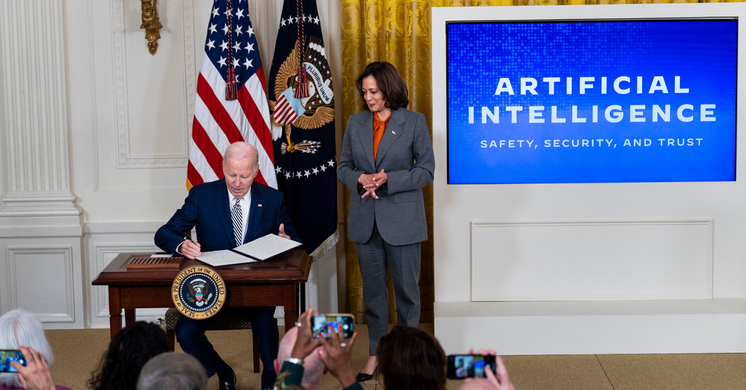 Biden Issues Executive Order on AI Safeguards and Regulations