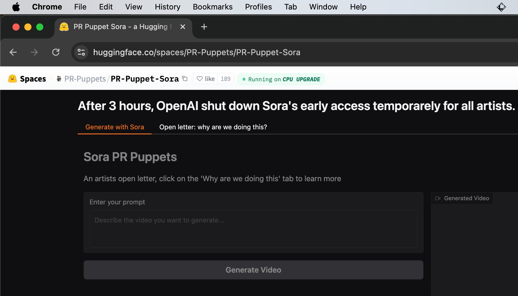 Farewell to PR Puppers Sora