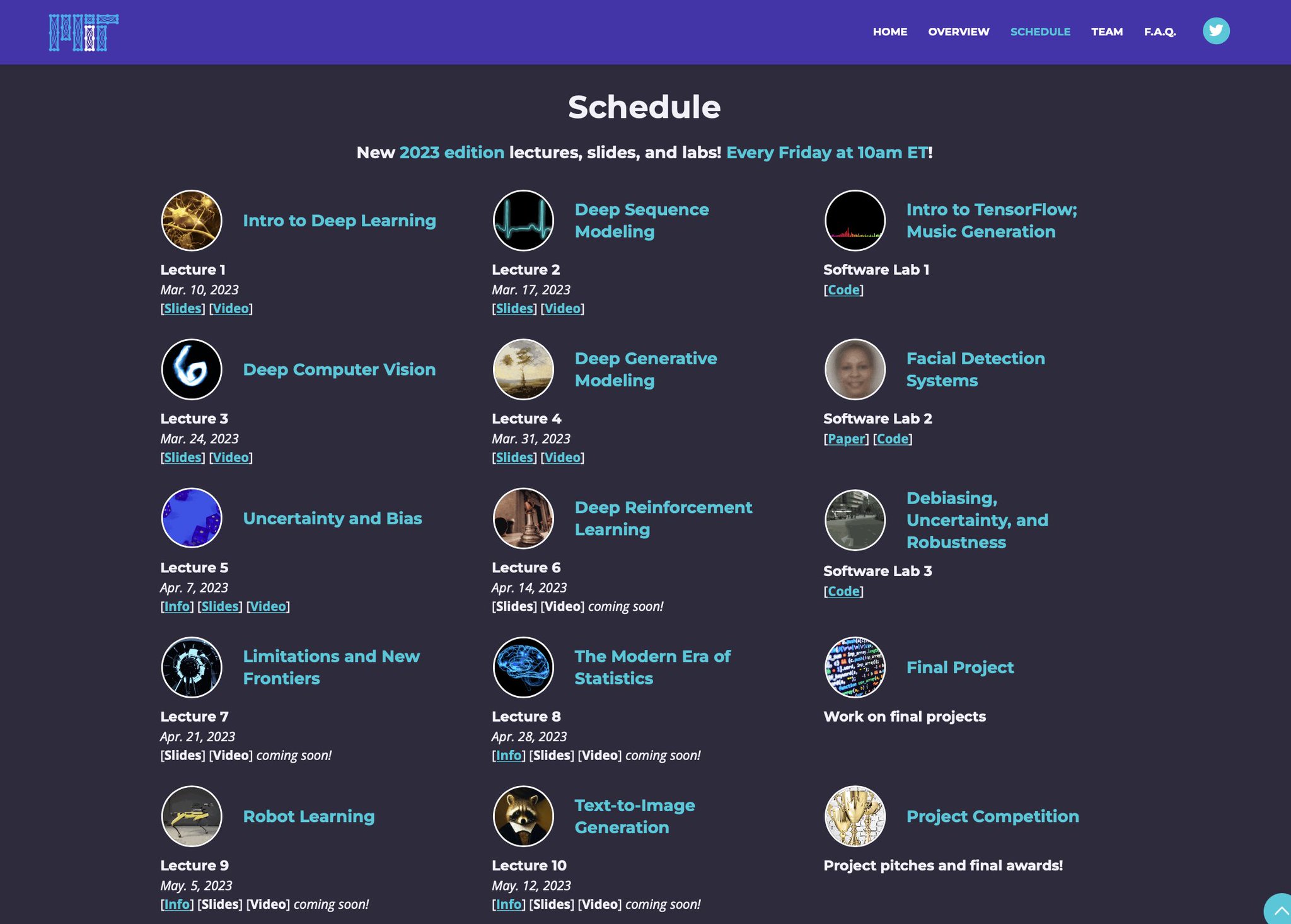 MIT Intro to Deep Learning 2023 Lectures Now Available Online