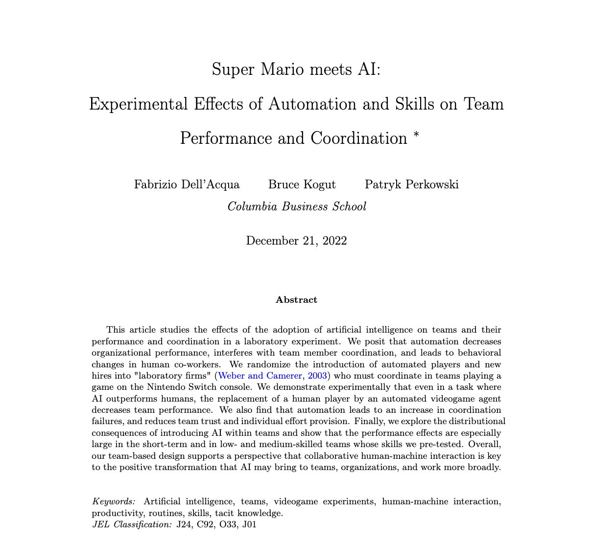 AI Integration Reduces Human Trust and Coordination Efforts