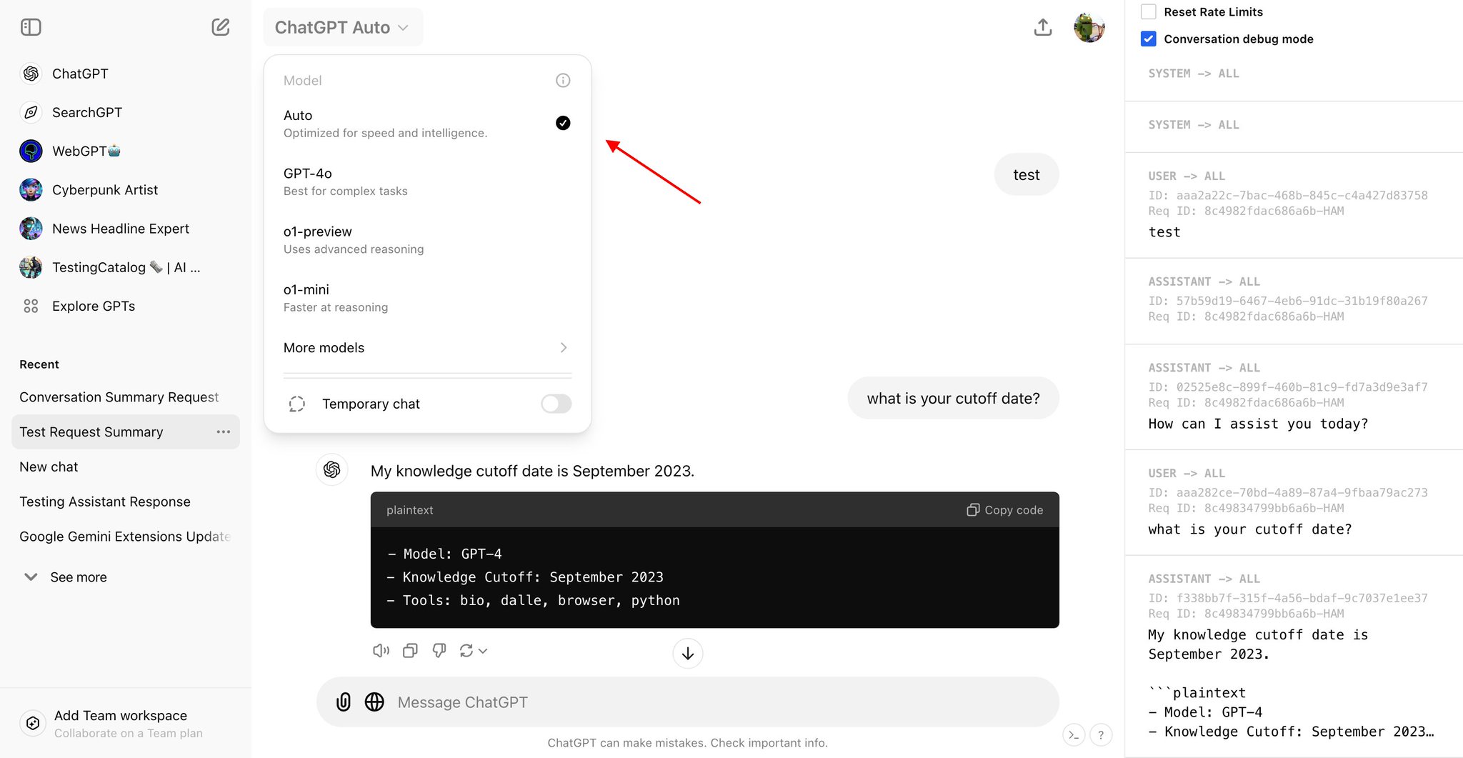 ChatGPT Rolls Out Auto-Model Selection Feature to All Users