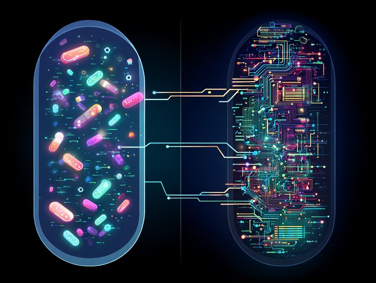 Building thriving open source communities through bacterial code principles