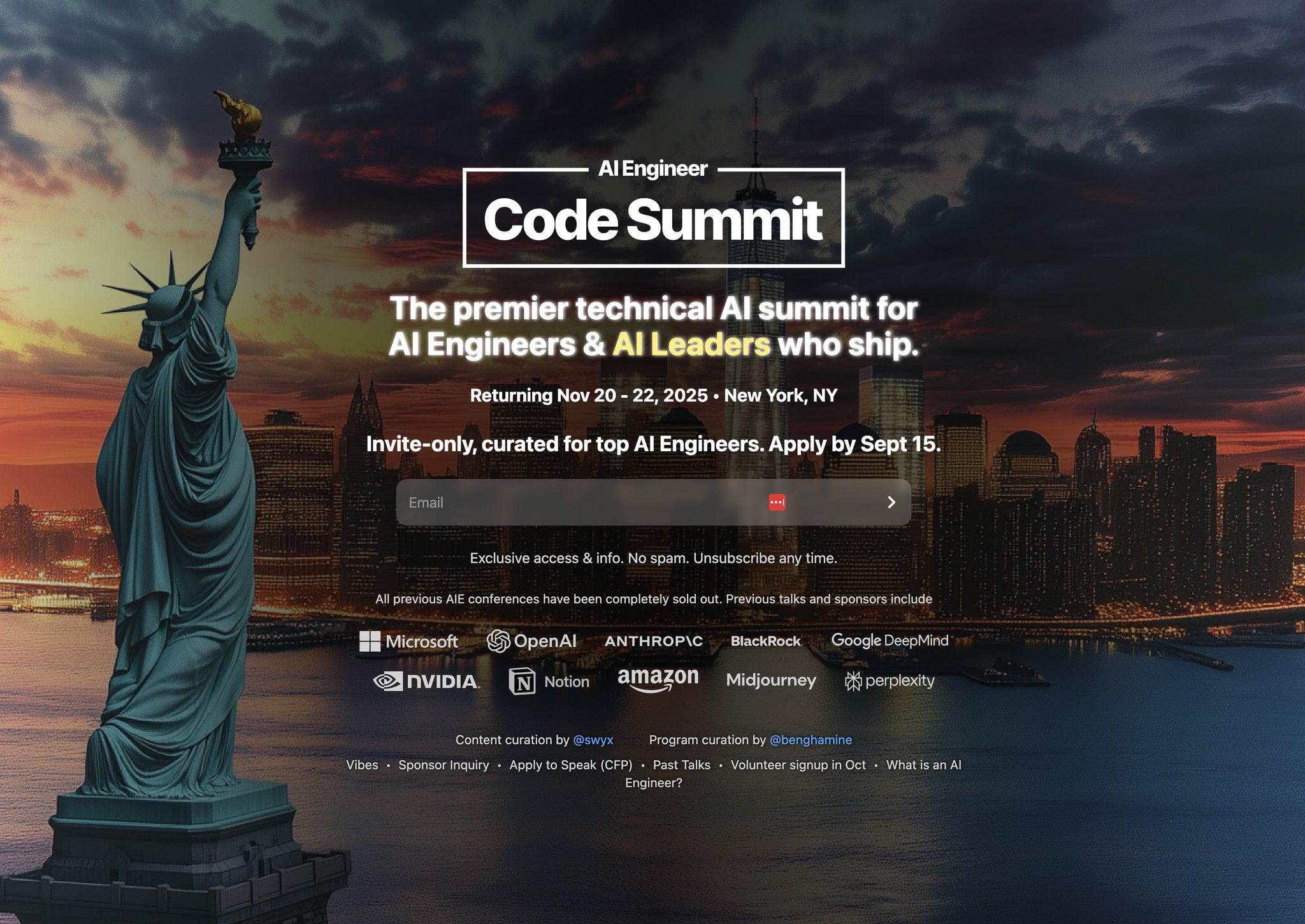 AIE CODE gathers top AI coding professionals together