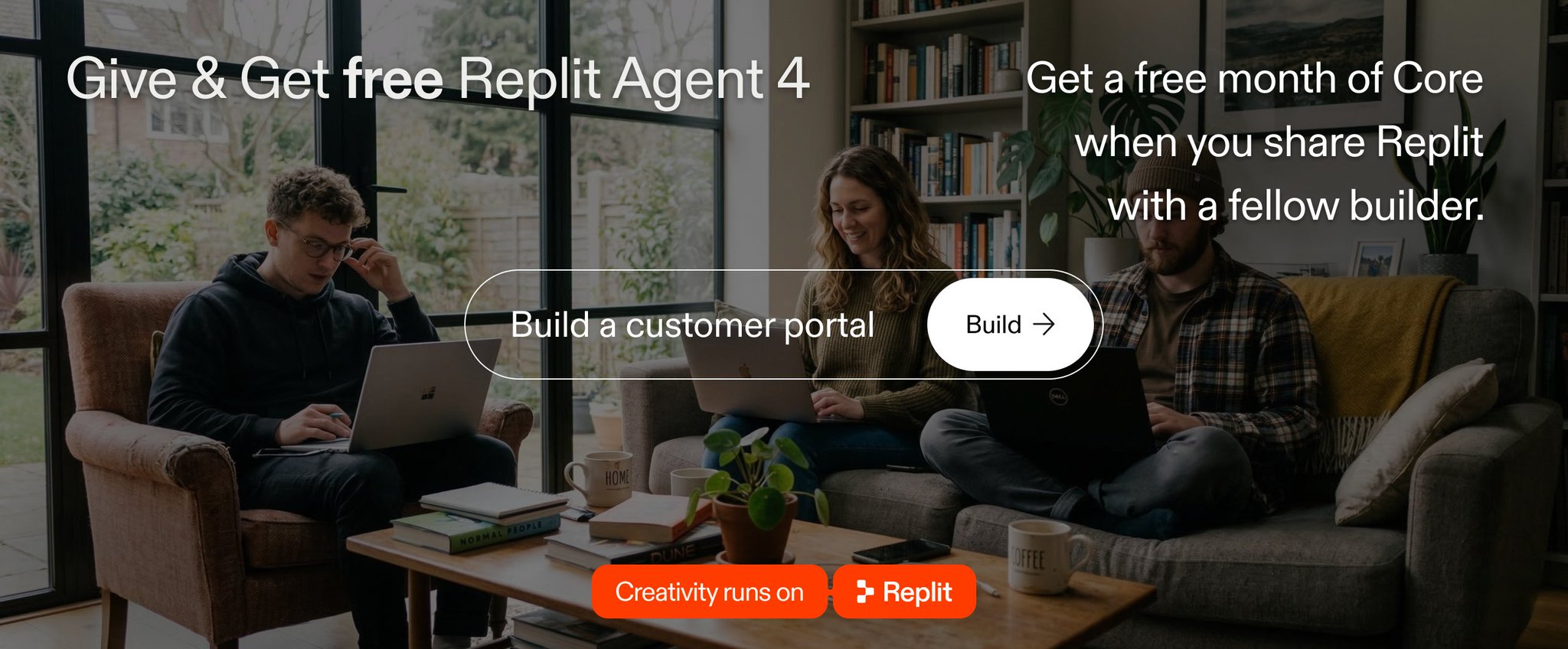 Limited-Time Offer: Gift Replit Agent Core for Free Months