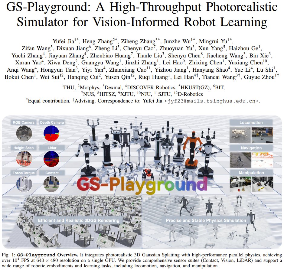 GS-Playground: Advancing Robot Training with 3D Gaussian Splatting