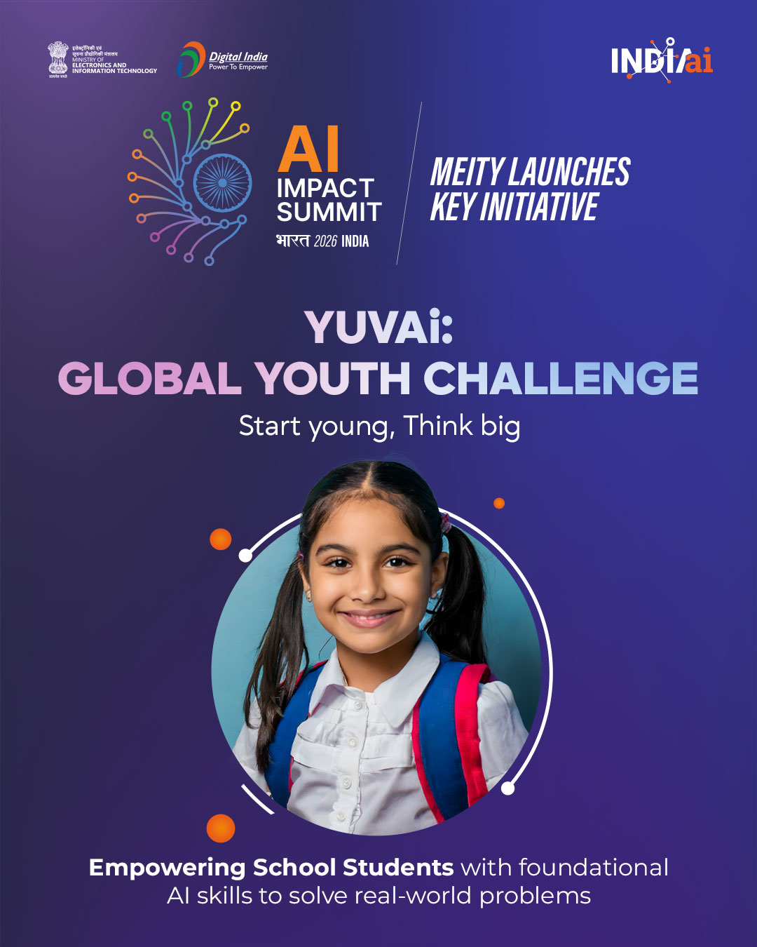 India Launches YUVAi Global Youth Challenge for Students