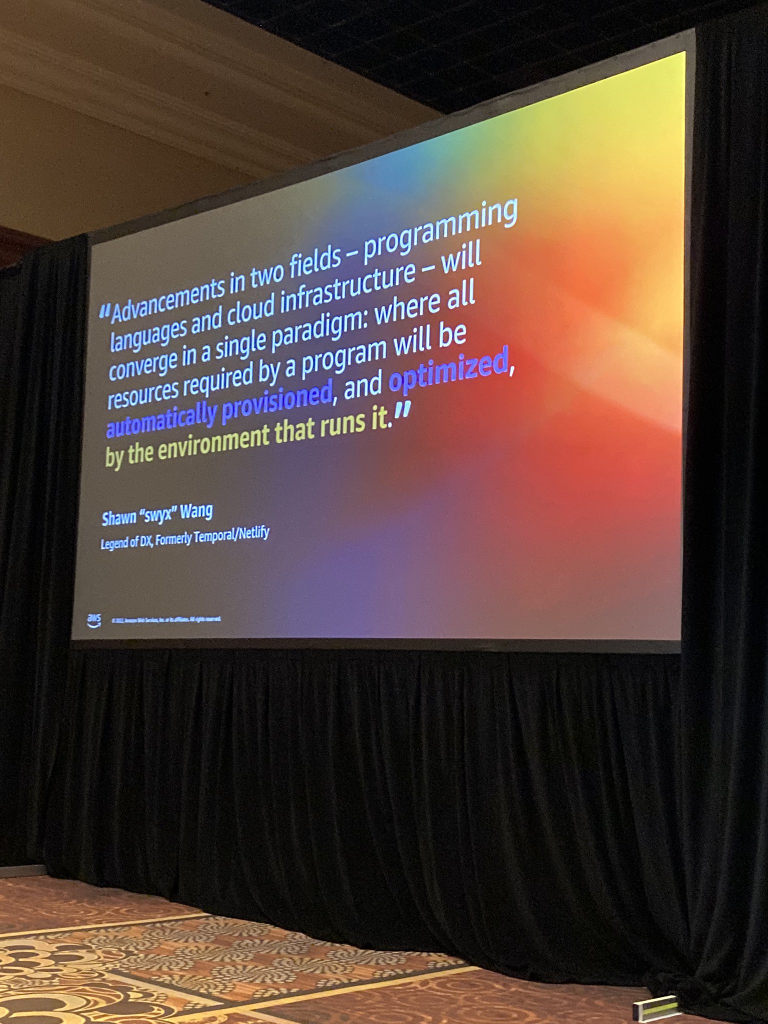Ampt Team Presents at Reinvent Conference 2026