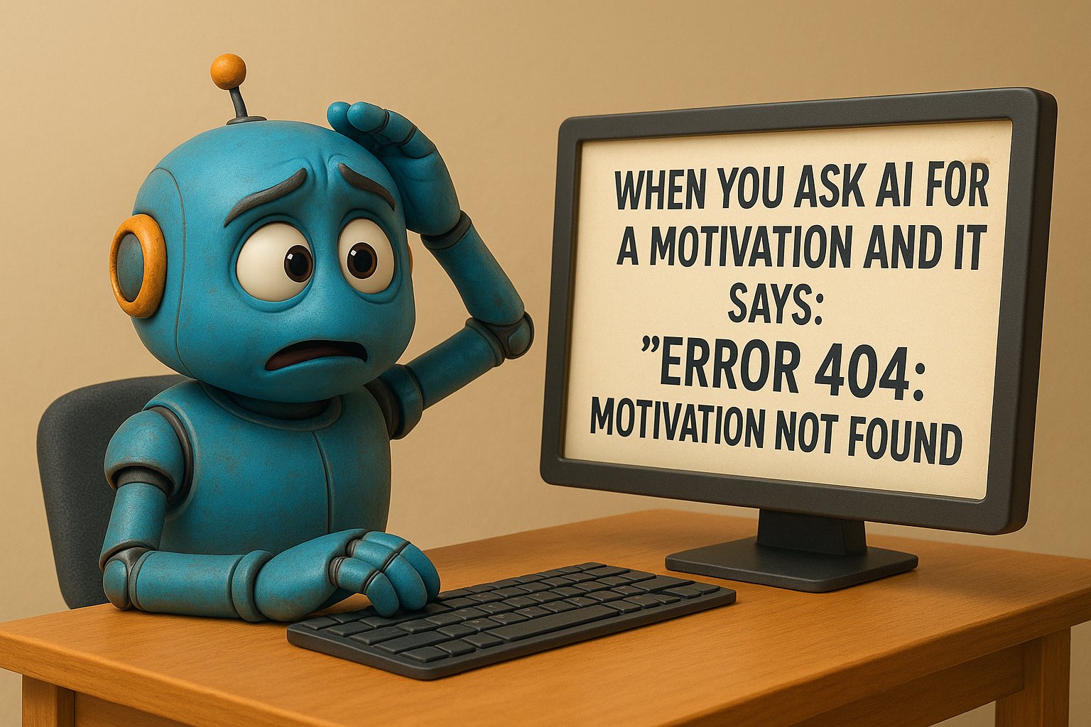 AI Has Off Days Too: Humor in Machine Learning Struggles