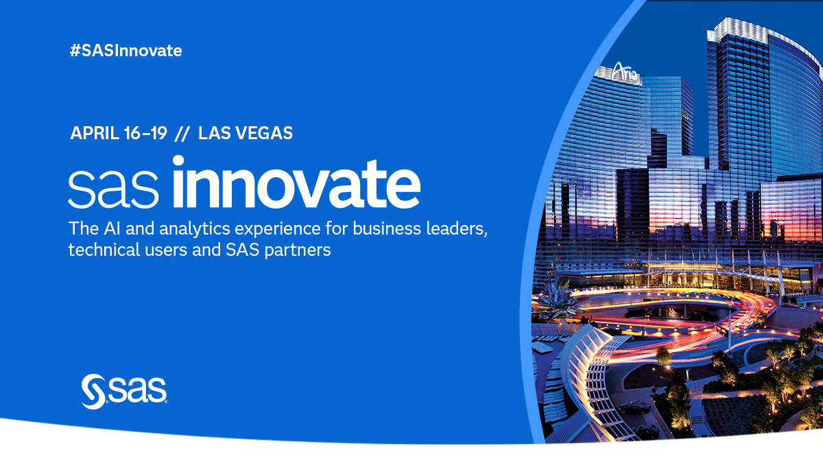 SAS Innovate 2026: Early Bird Discount on Cloud Analytics AI Sessions