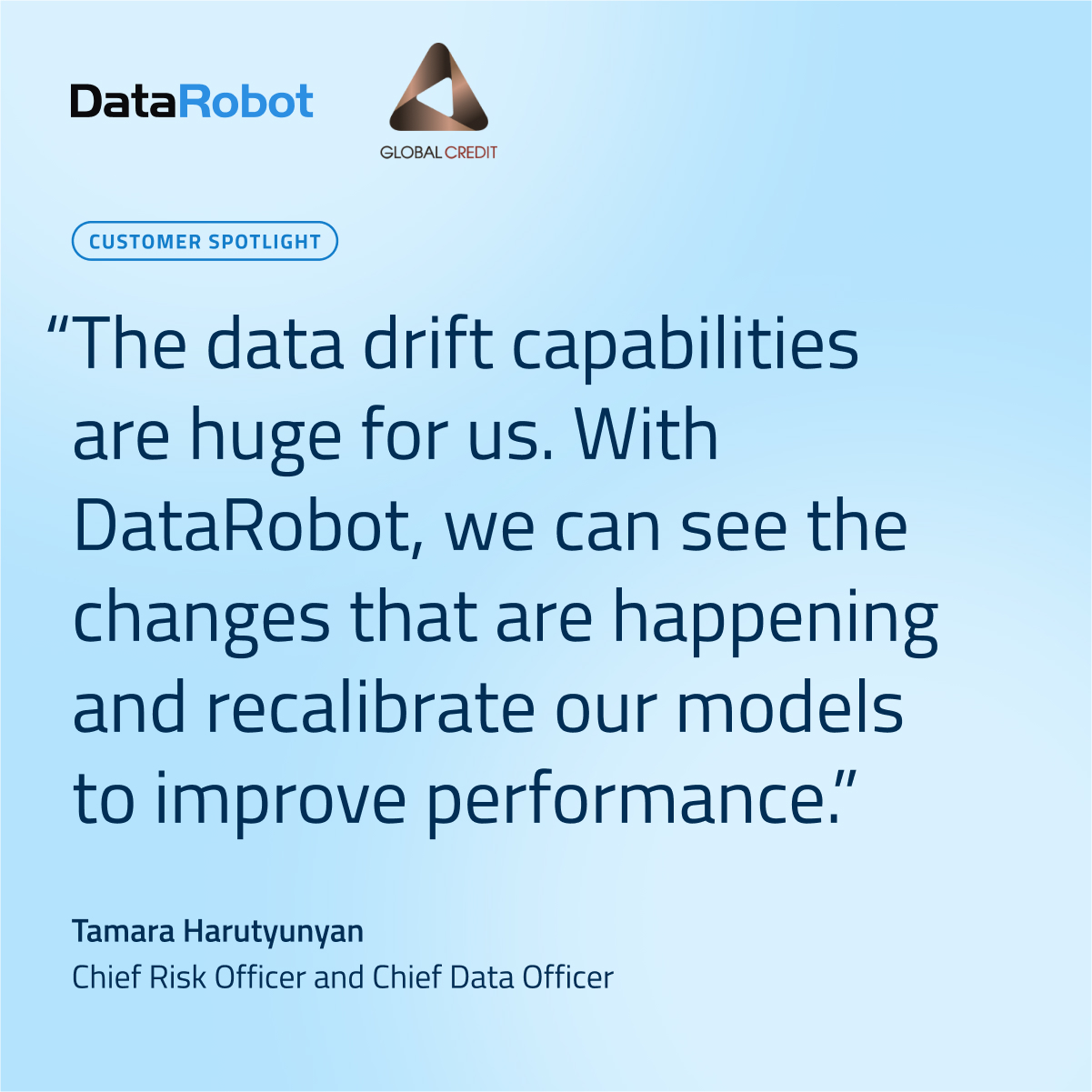 DataRobot Enables Global Credit Secure AI Governance