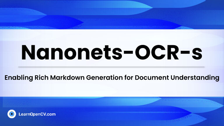 Nanonets-OCR-s: Advanced Document Understanding Beyond Text Extraction