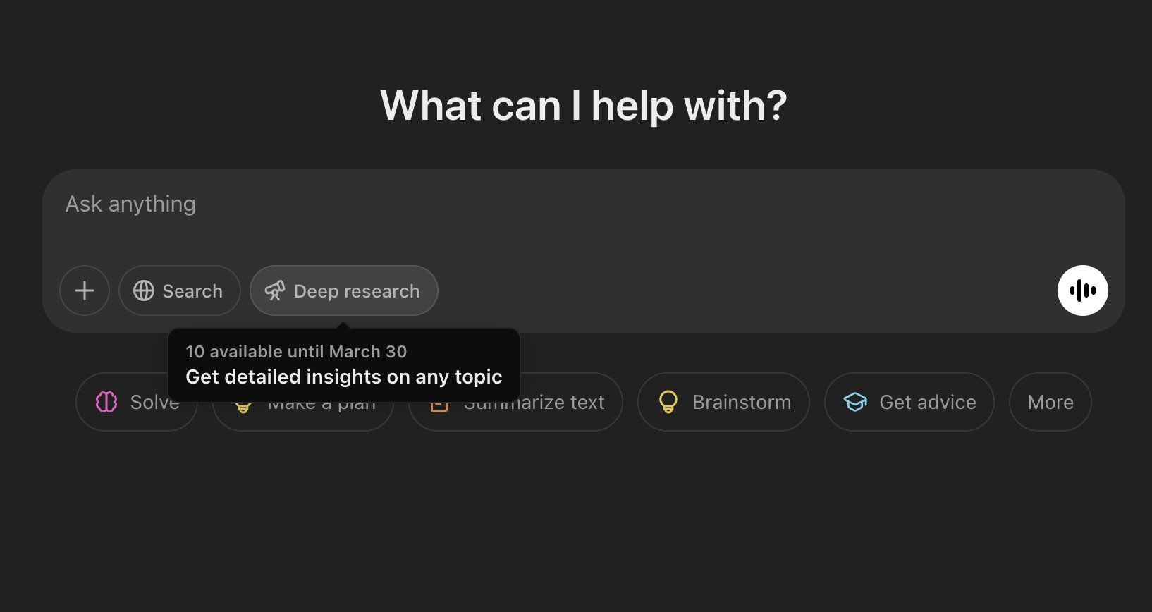 OpenAI Deep Research Usage Limits Communication Transparency