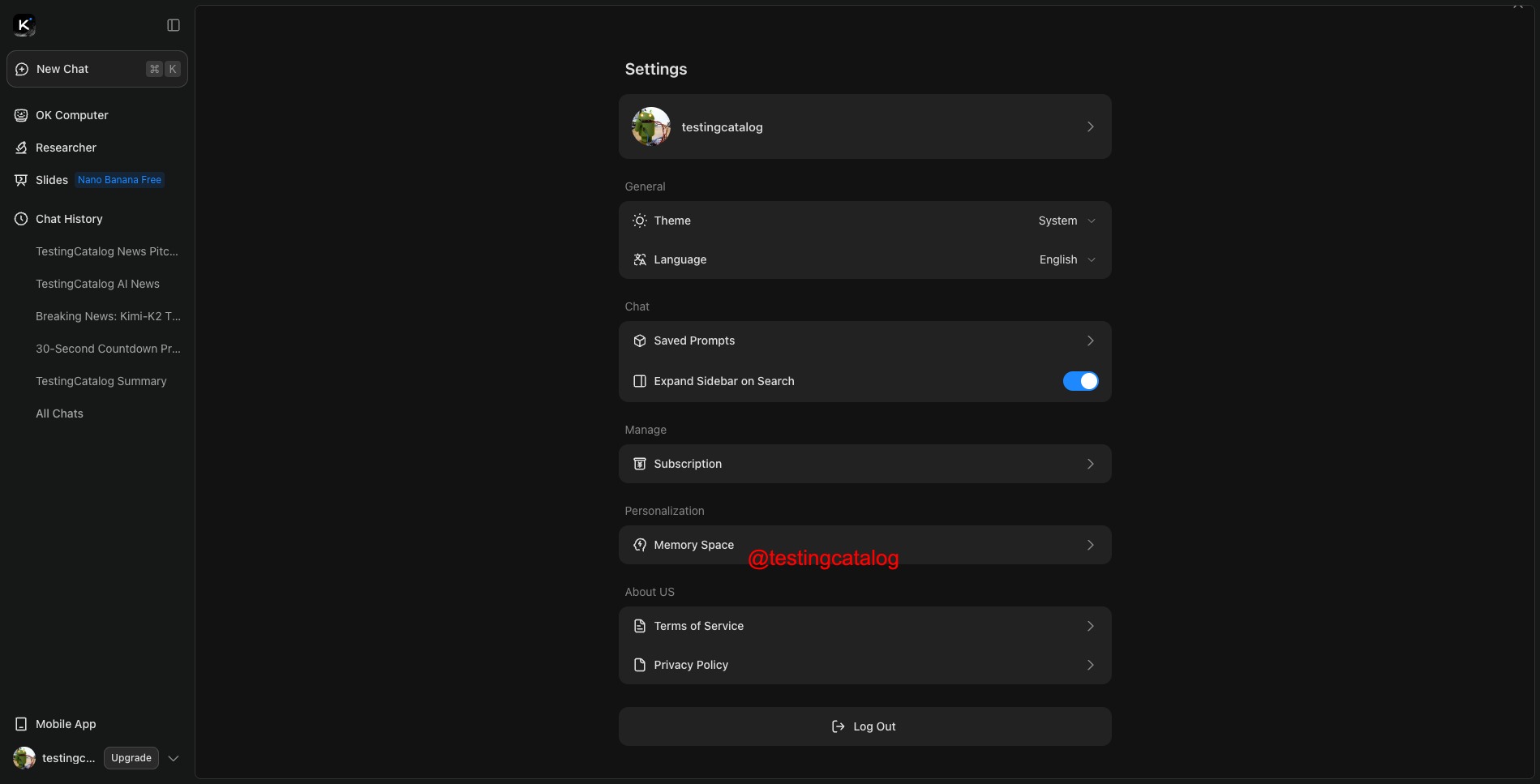 Kimi’s Memory and Personalization Features in Development