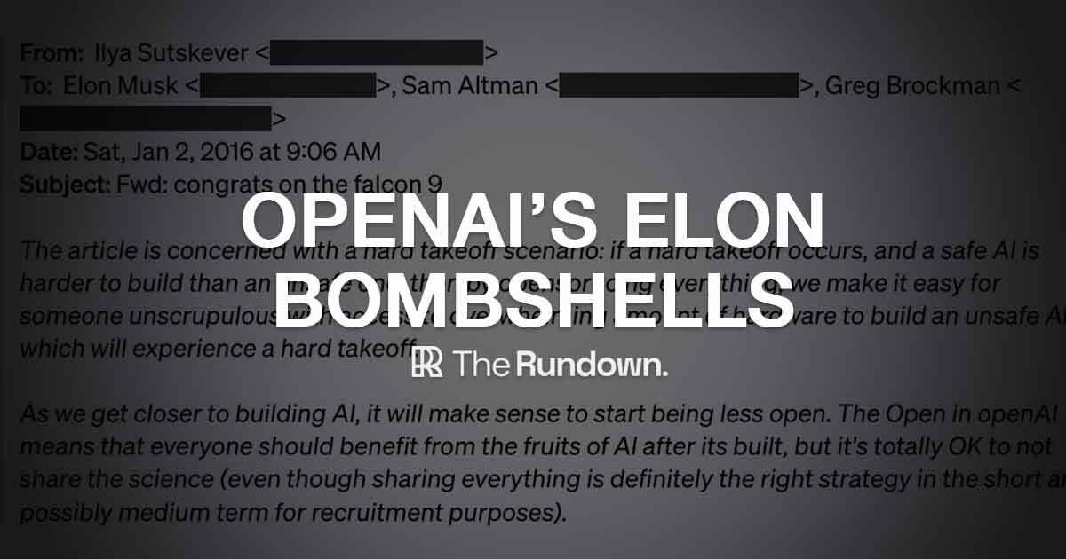 OpenAI Responds to Musk with Evidence; AI Tools and Jobs