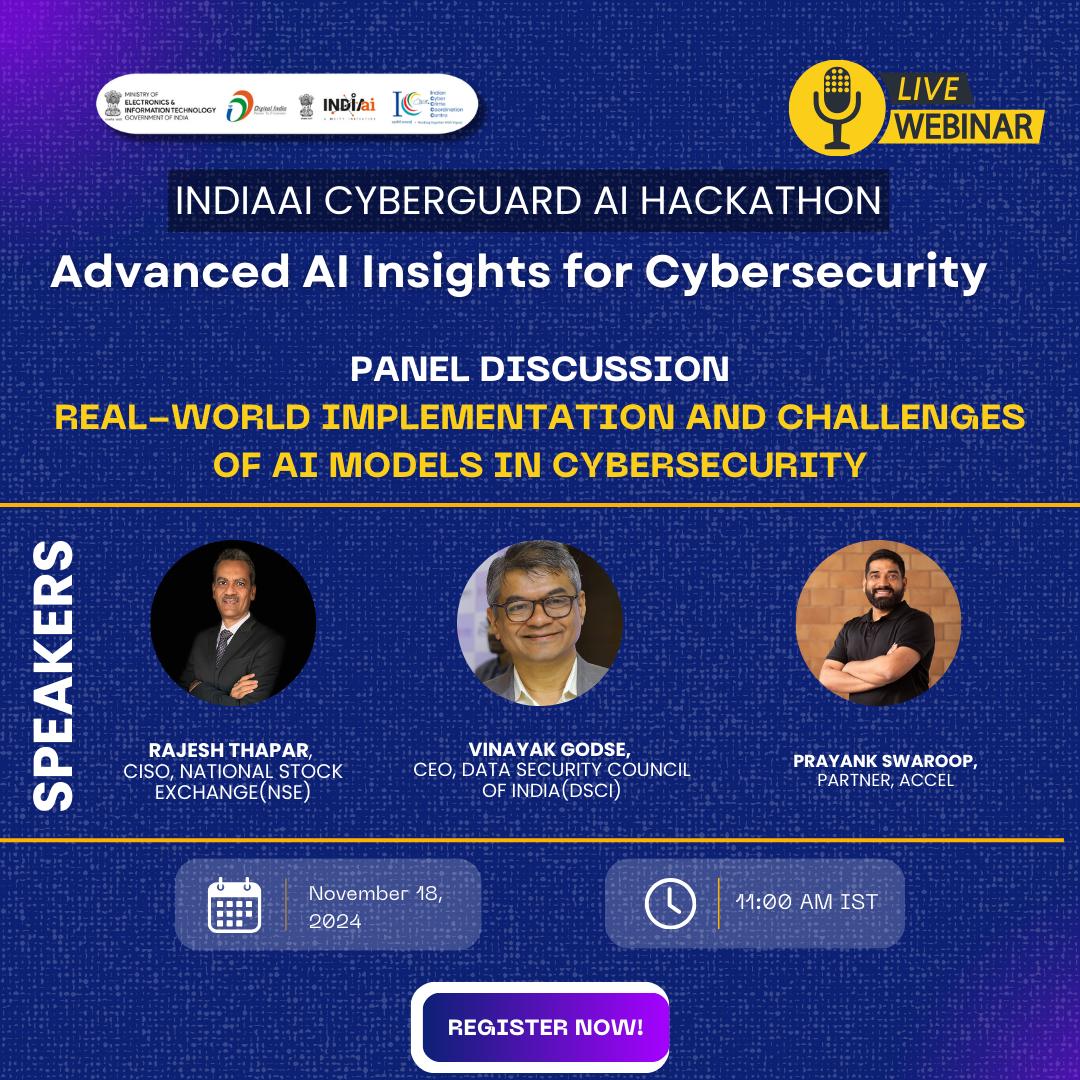 Advanced AI Insights for Cybersecurity Webinar November 2024