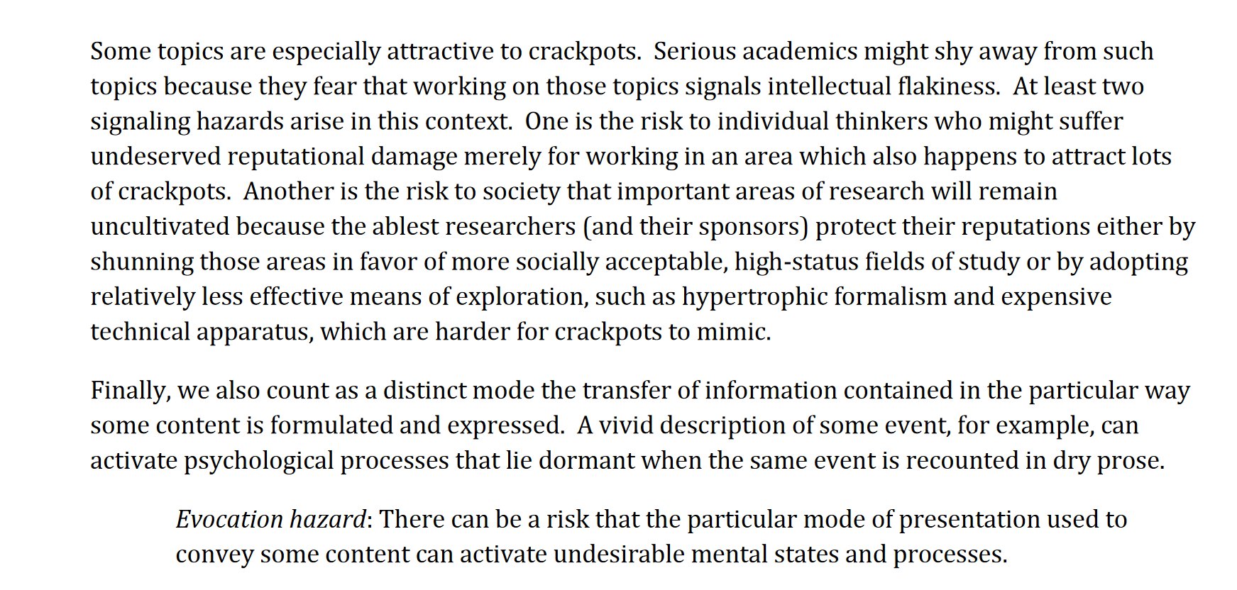 Information Hazards: Conspiracy Theories Mental State Vulnerability