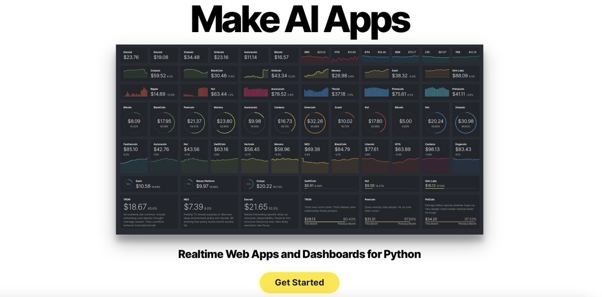 H2O Wave: Python Framework for Building Demos Without Web Technologies