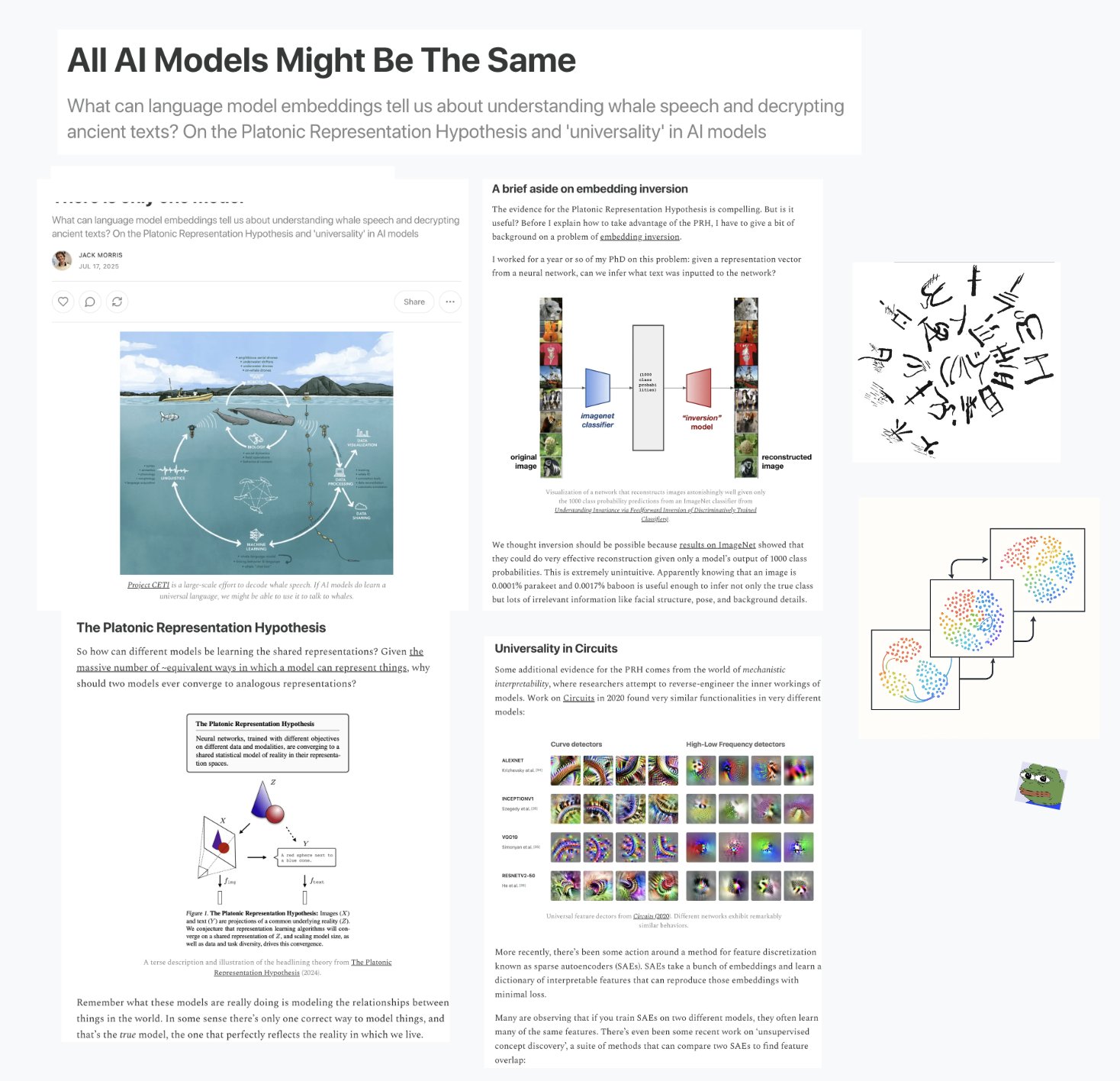 All AI Models Might Be The Same: Universal Semantics