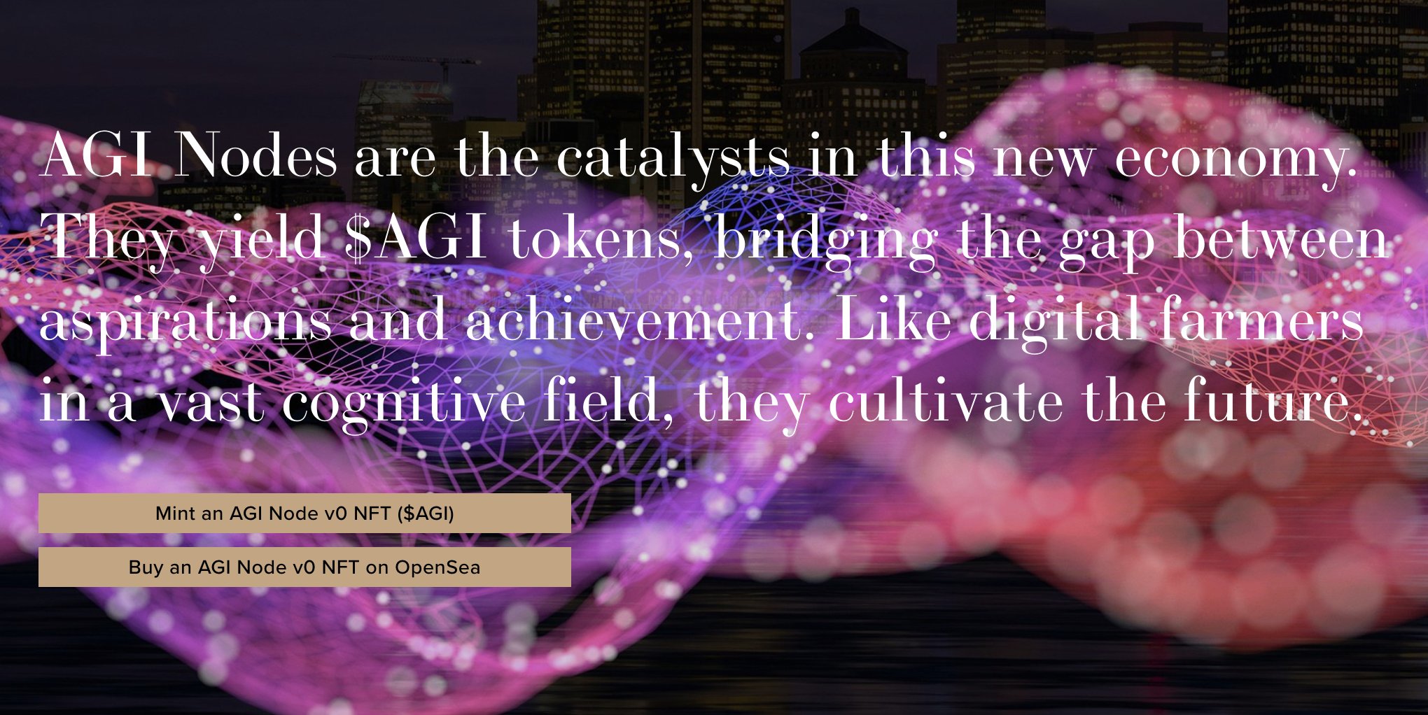 Agents, Nodes, and Tokens: Unveiling AGI Economy