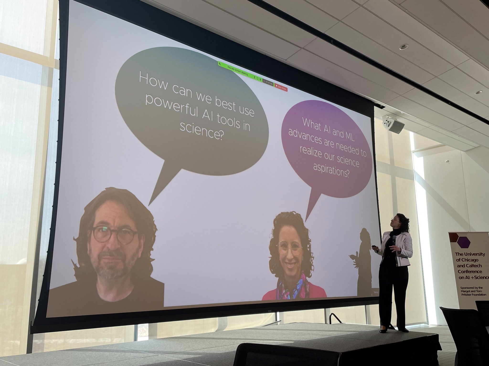 Rebecca Willett Presents at UChicago Caltech AI Science Workshop
