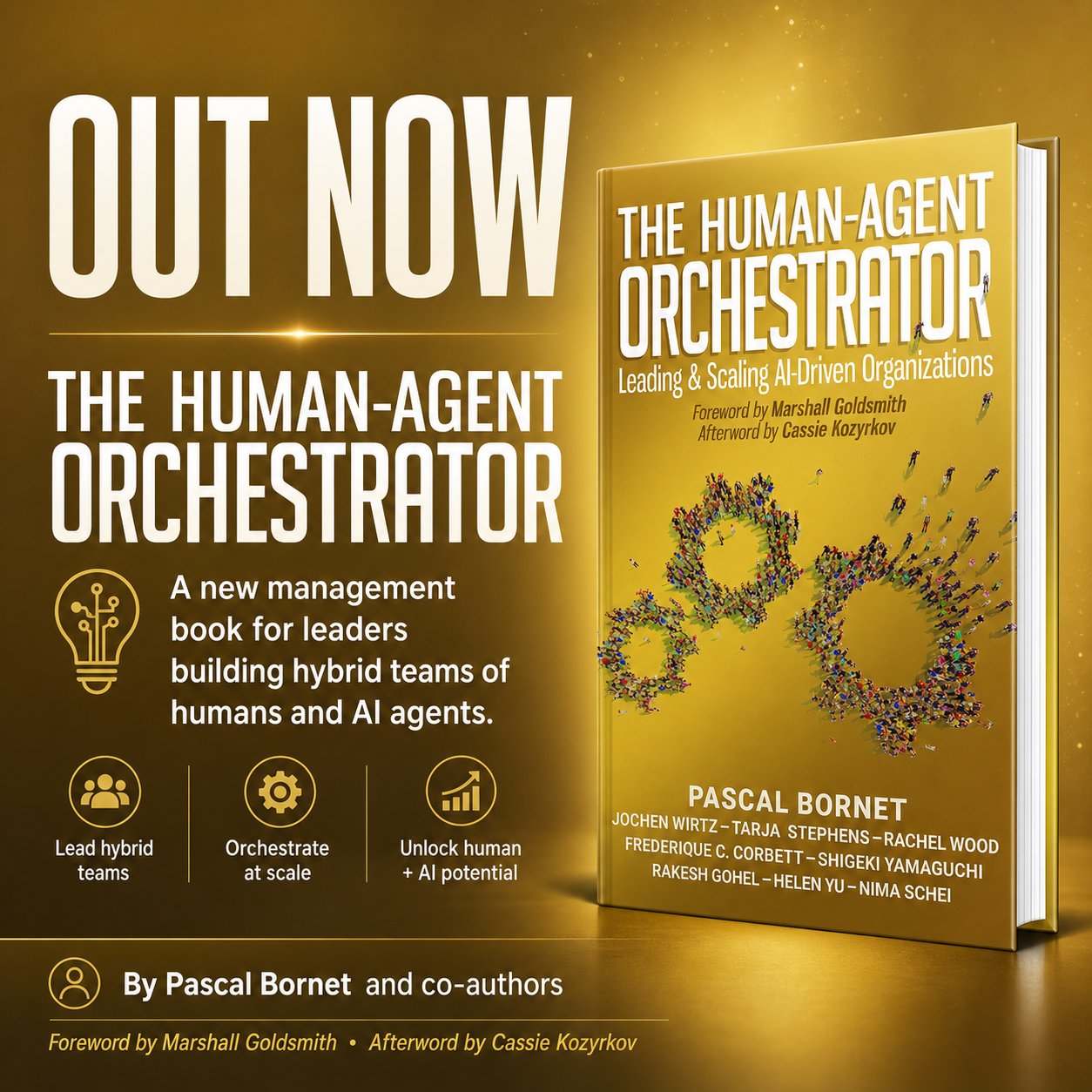 Human-Agent Orchestrator Book Launches to Guide AI-Human Management