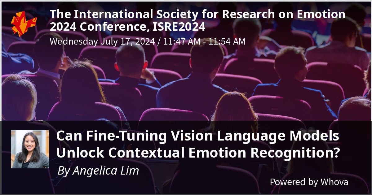 Yasaman Etesam presents emotion research at ISRE 2024