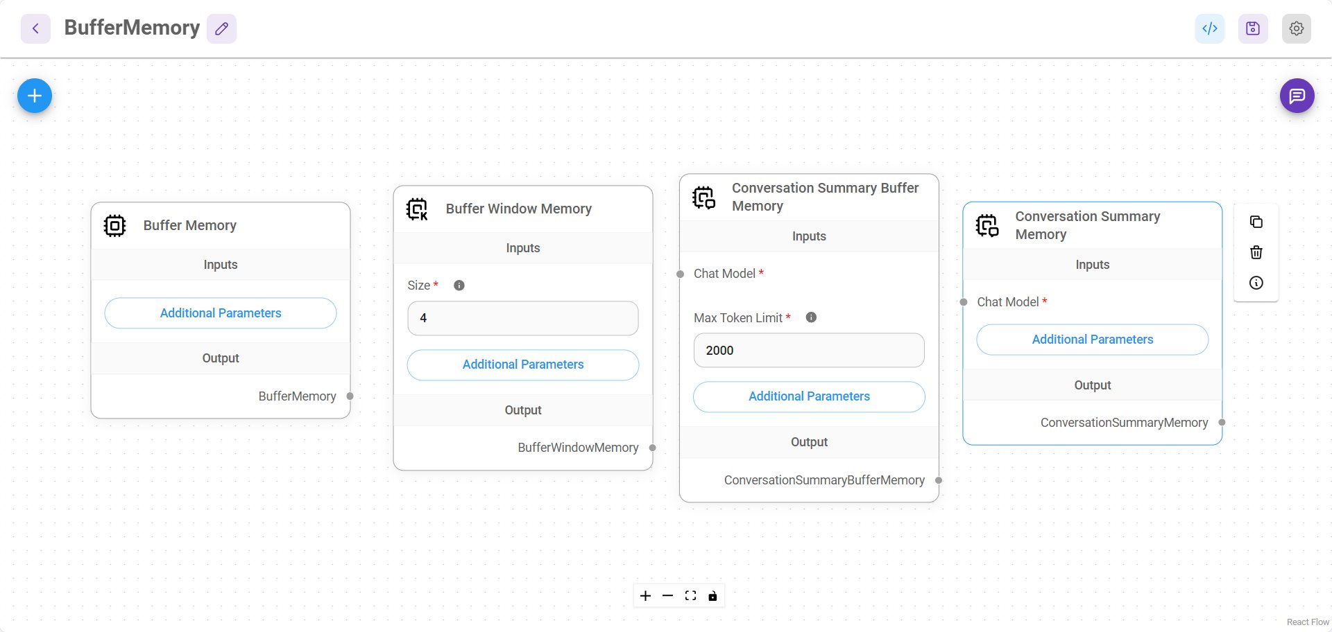 Flowise Native Buffer Memory Support with Session ID