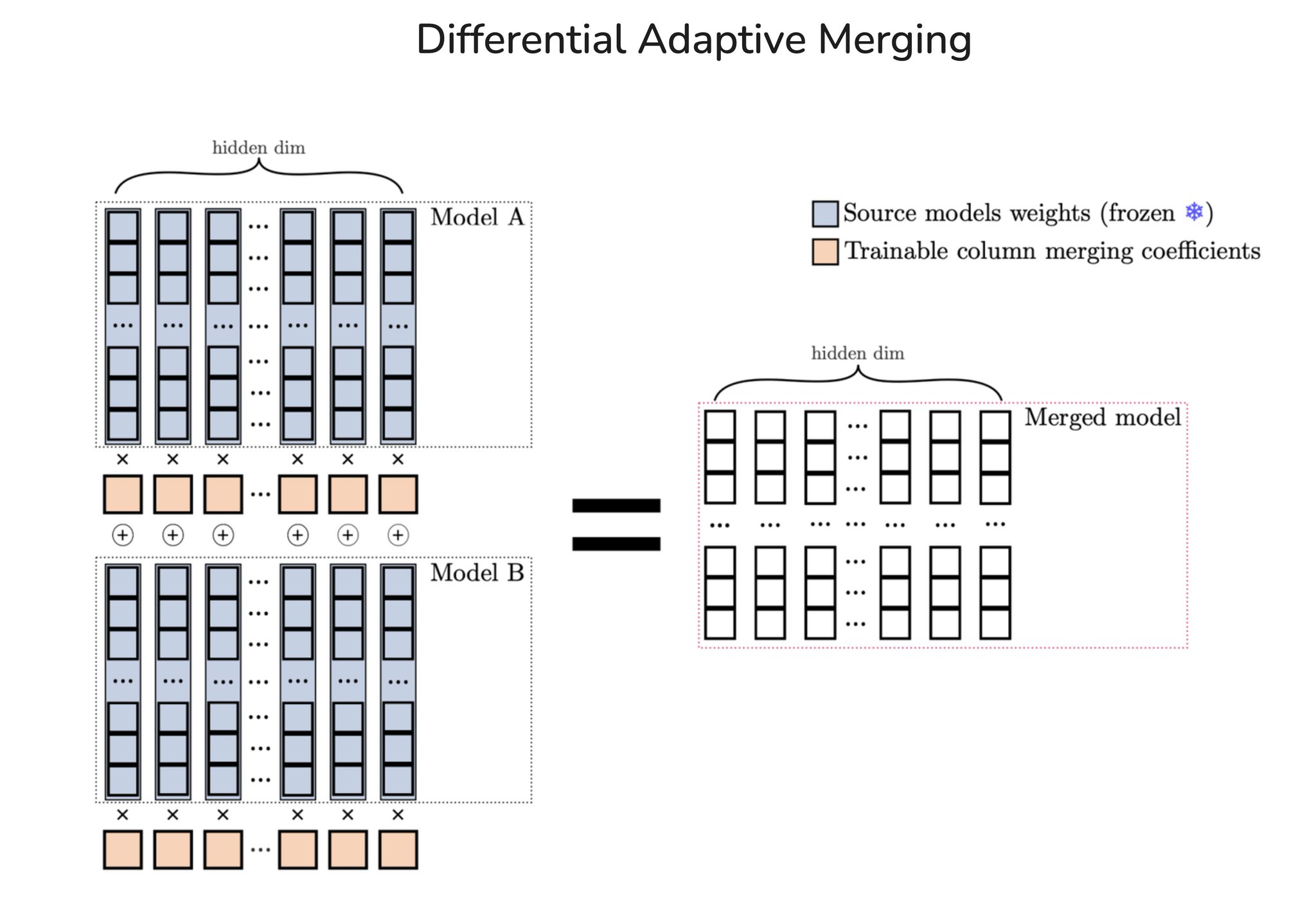 Differentiable Adaptive Merging: Faster Automated Model Fusion