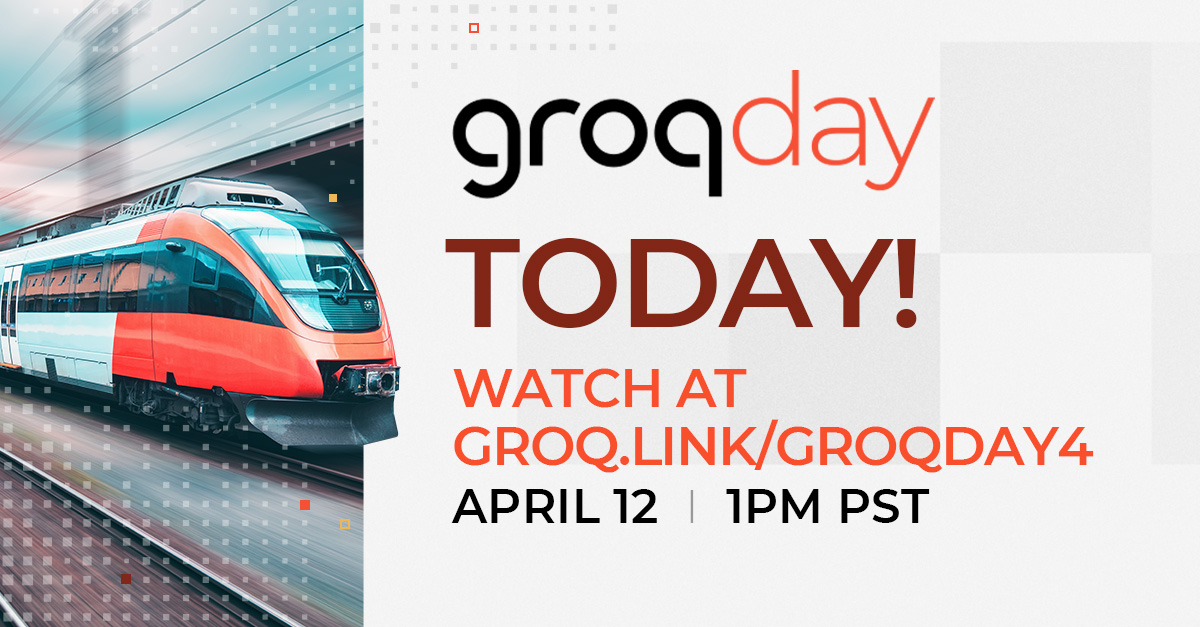 GroqDay 4 Event Starting Soon – Free Registration Available