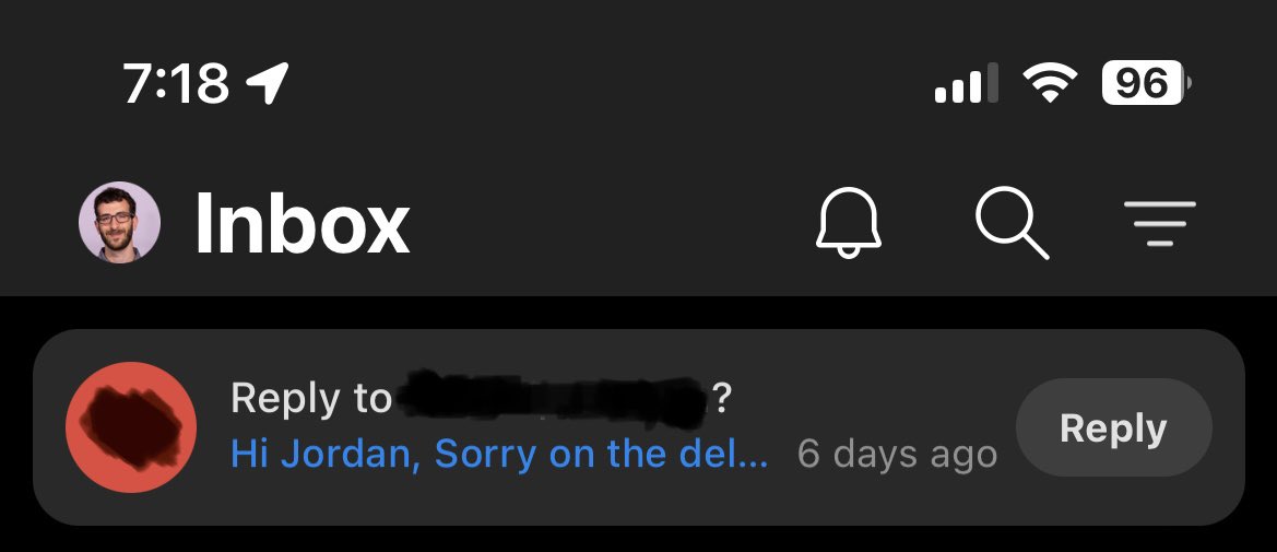Outlook iOS AI Email Response Nudging Feature