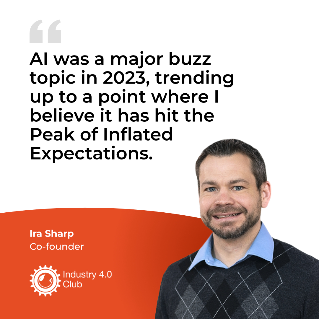 AI Reaches Peak Inflated Expectations in Industrial Sector
