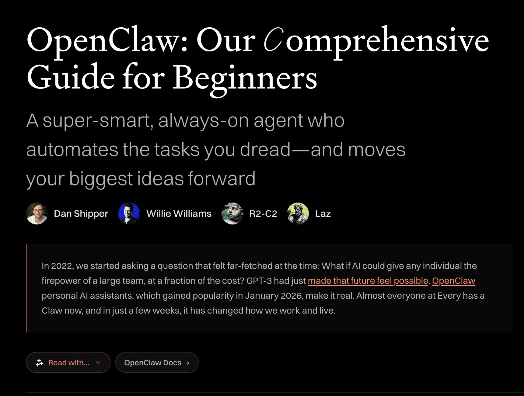 Claude and AI Agents Listed as Code and Writing Contributors