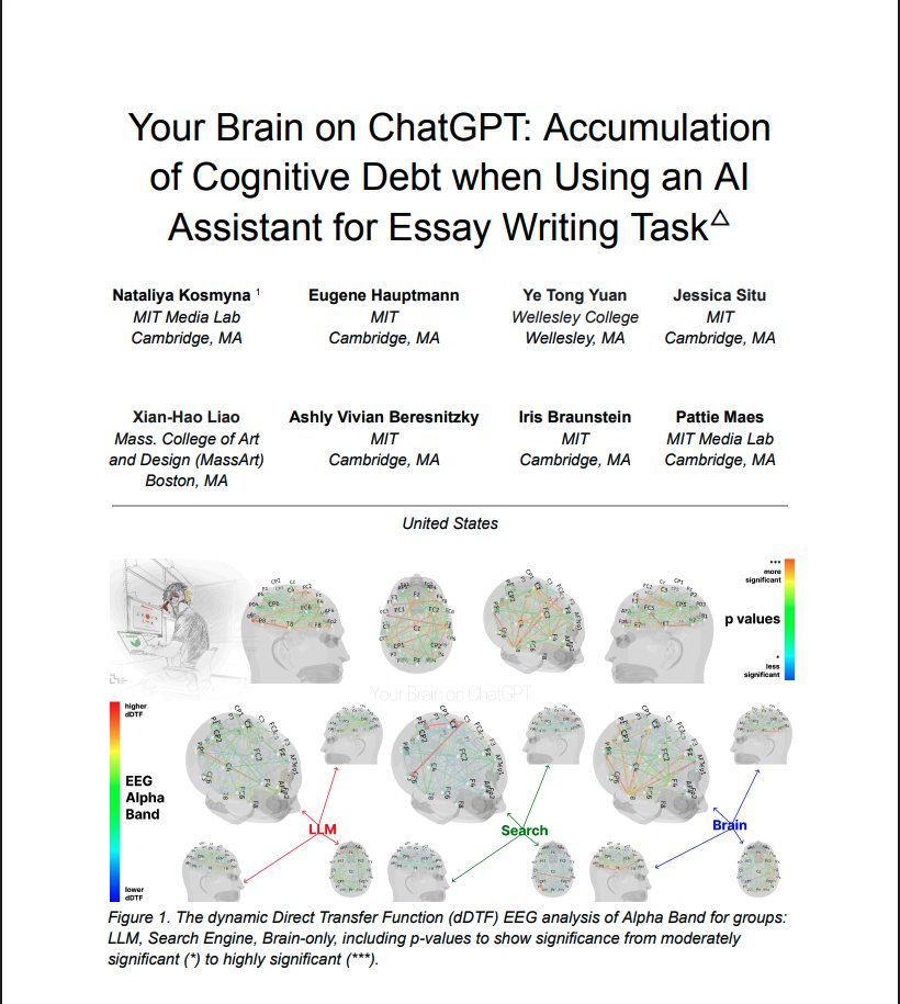 MIT Warns of Cognitive Debt Caused by ChatGPT