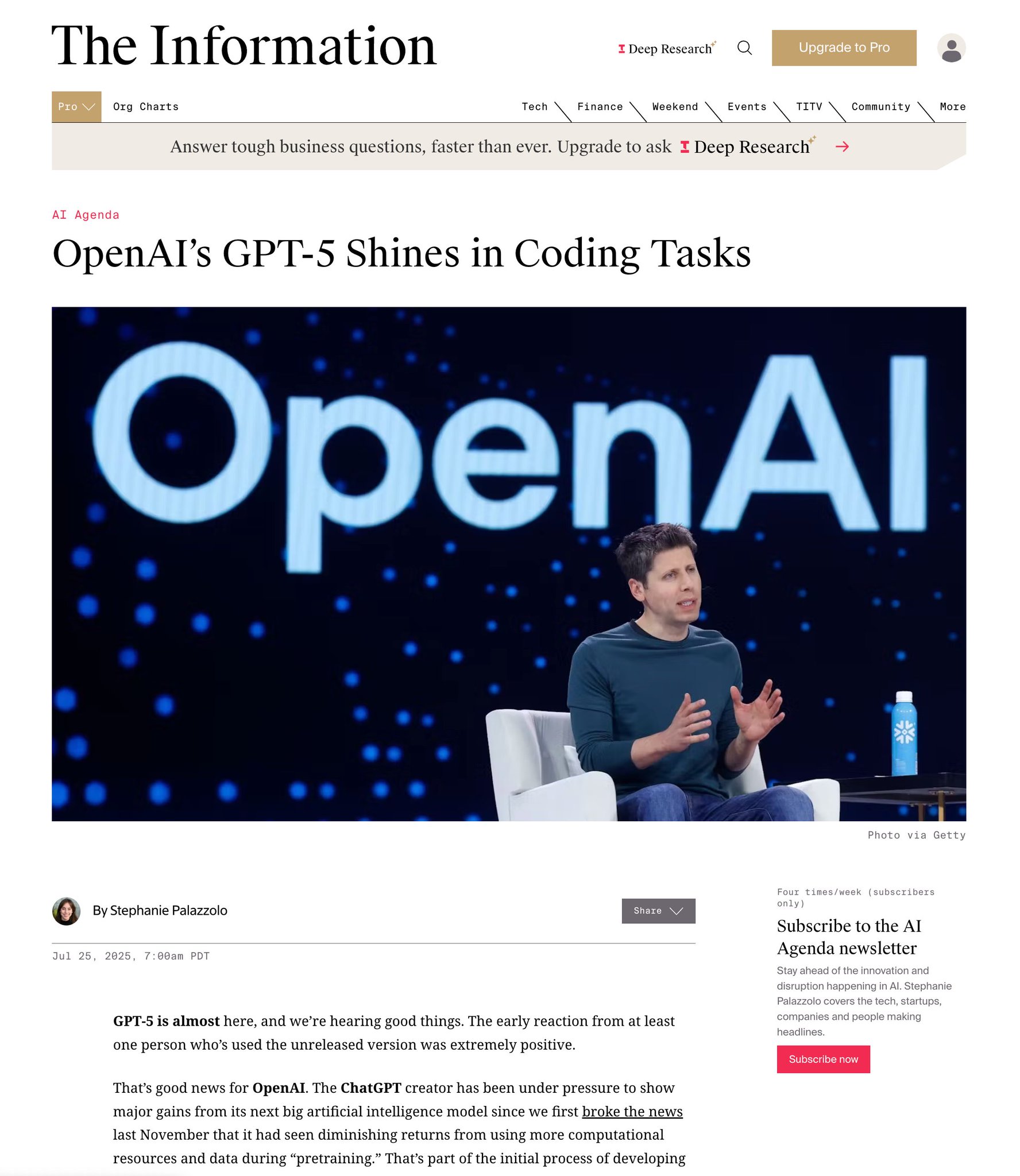 GPT5 Performance Analysis on Large Codebases and Benchmarks