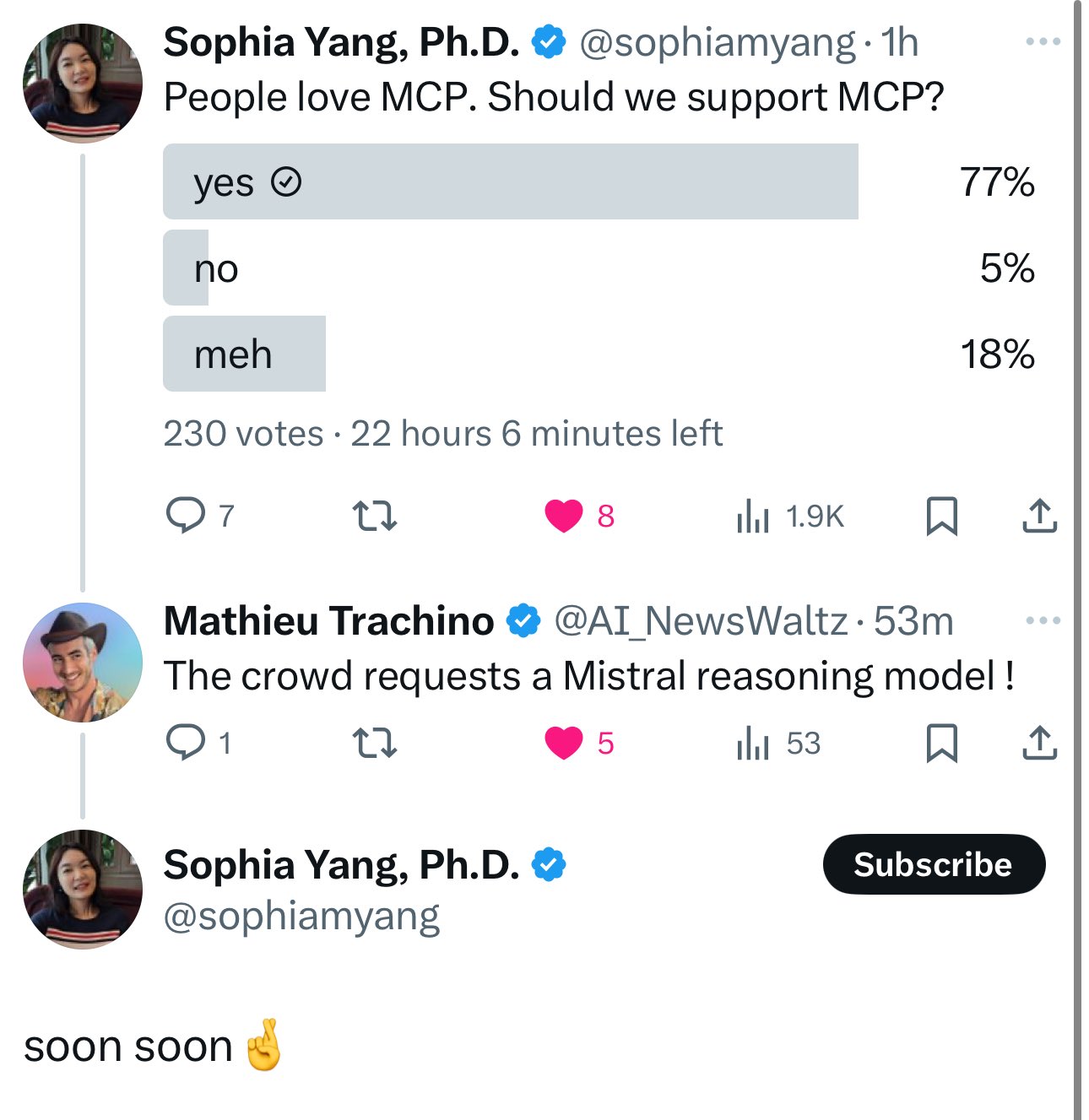 MistralAI develops a reasoning model with MCP