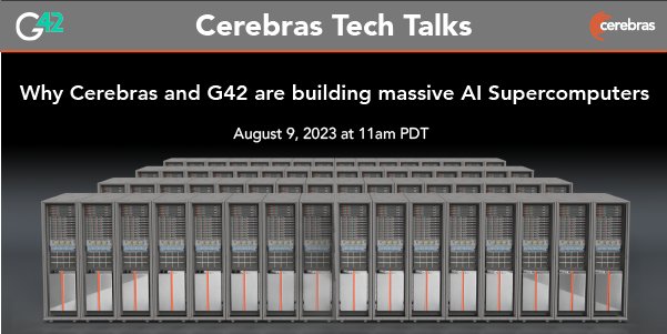 Cerebras Condor Galaxy 1: First 4 ExaFLOPS AI Supercomputer