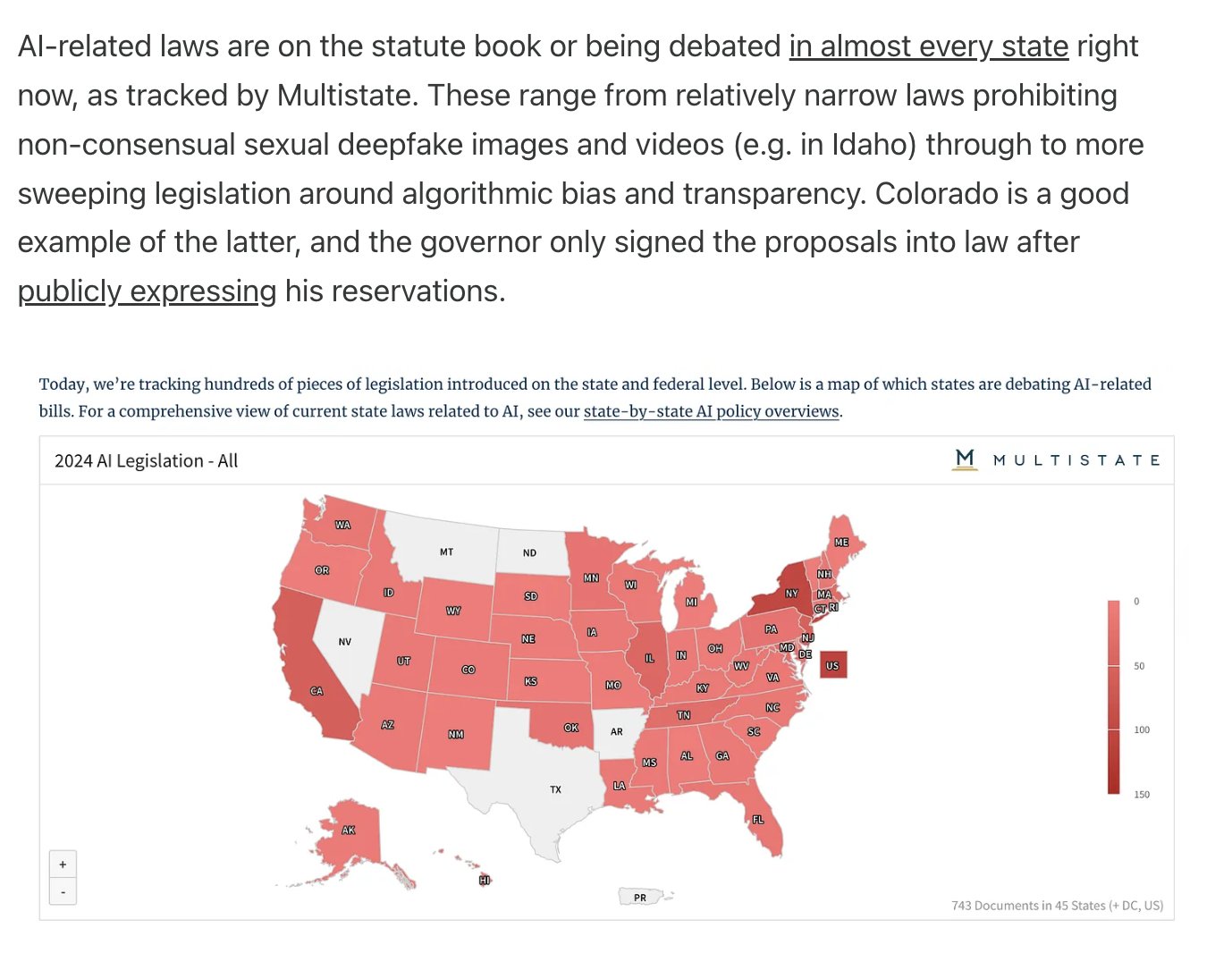 Deregulation Backlash: States Push Own AI Regulations
