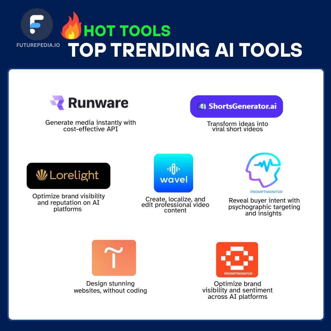 Seven Game-Changing AI Tools for Media Generation This Week