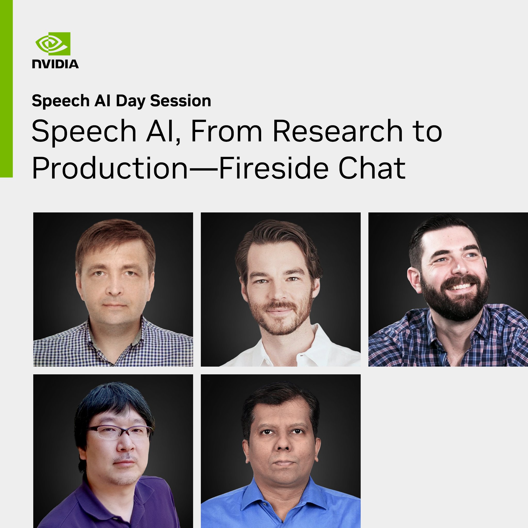 Speech AI Day Event: Building Production Applications
