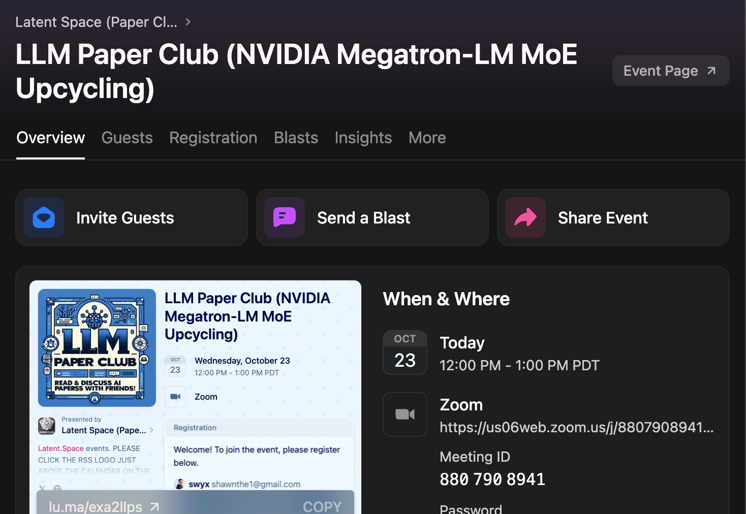 Upcycling in AI: Latent Space Paper Club with NVIDIA
