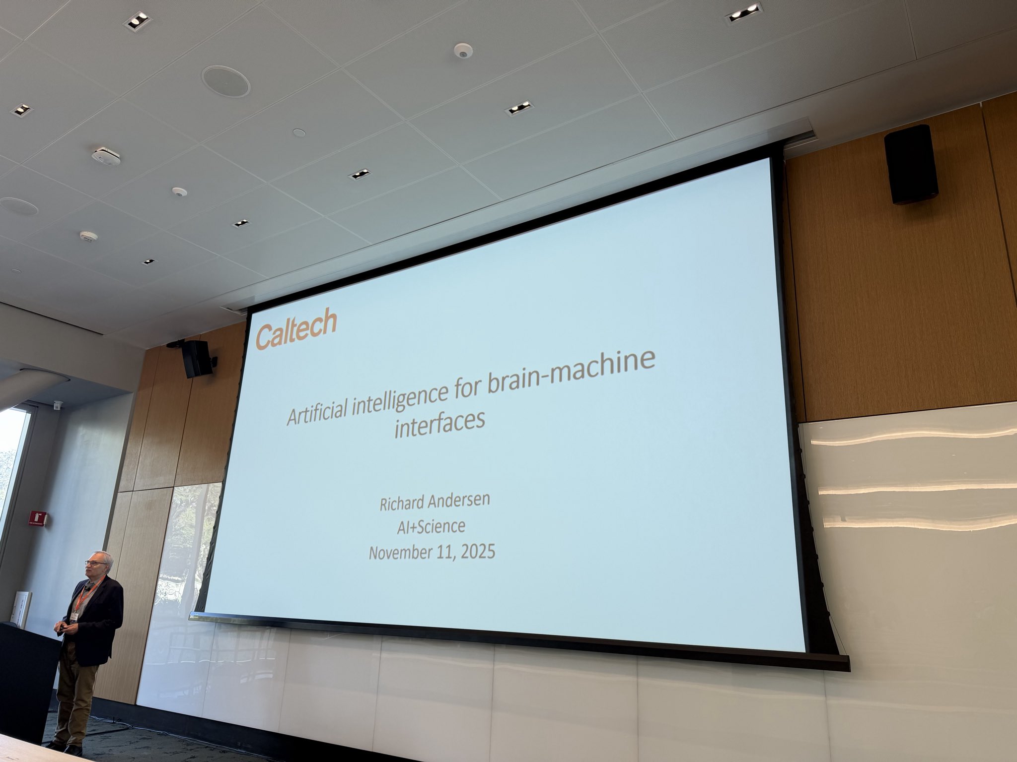 Richard Anderson Leads AI Neuroscience Session at Caltech