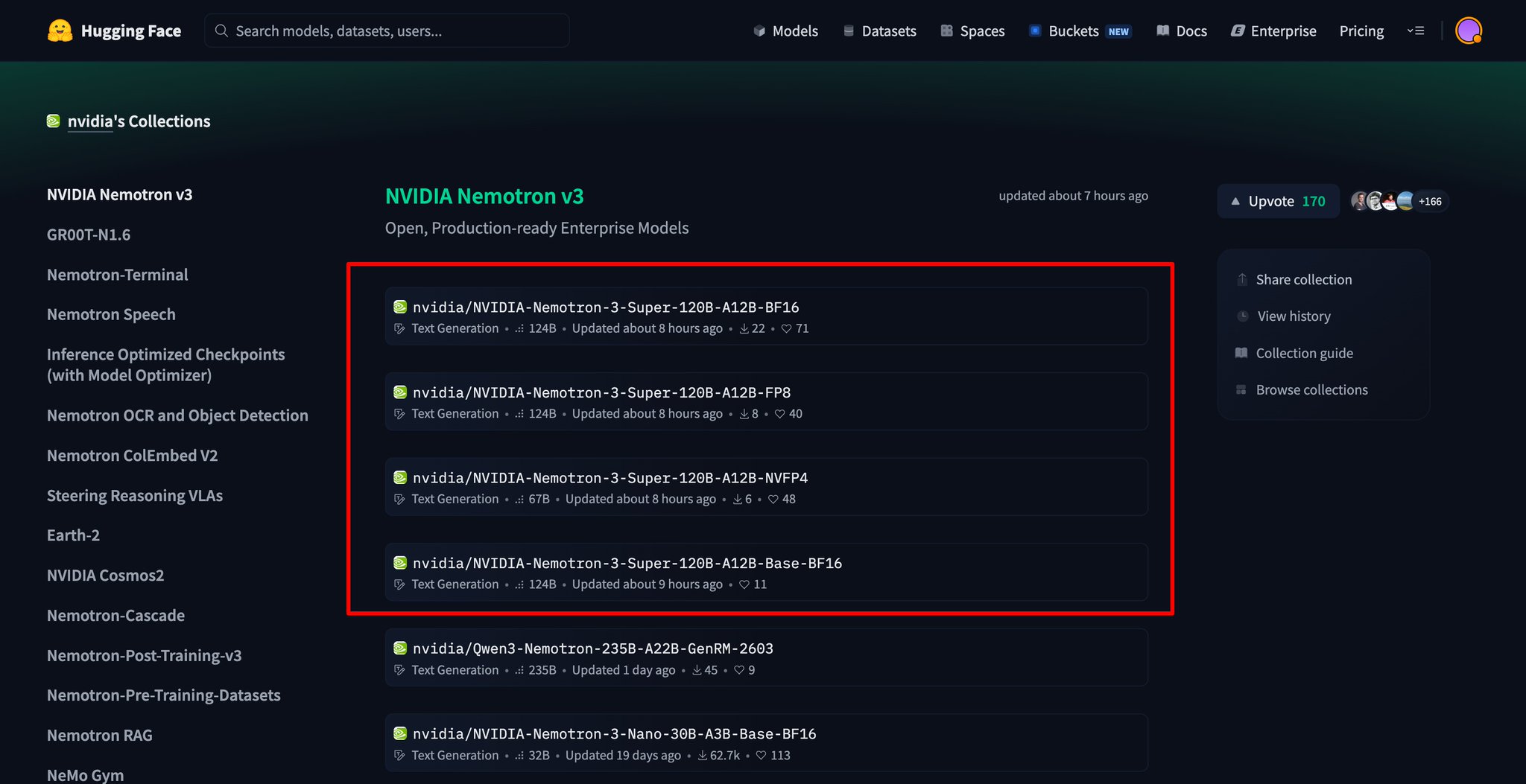 NVIDIA Releases Nemotron 3 Super 120B Models