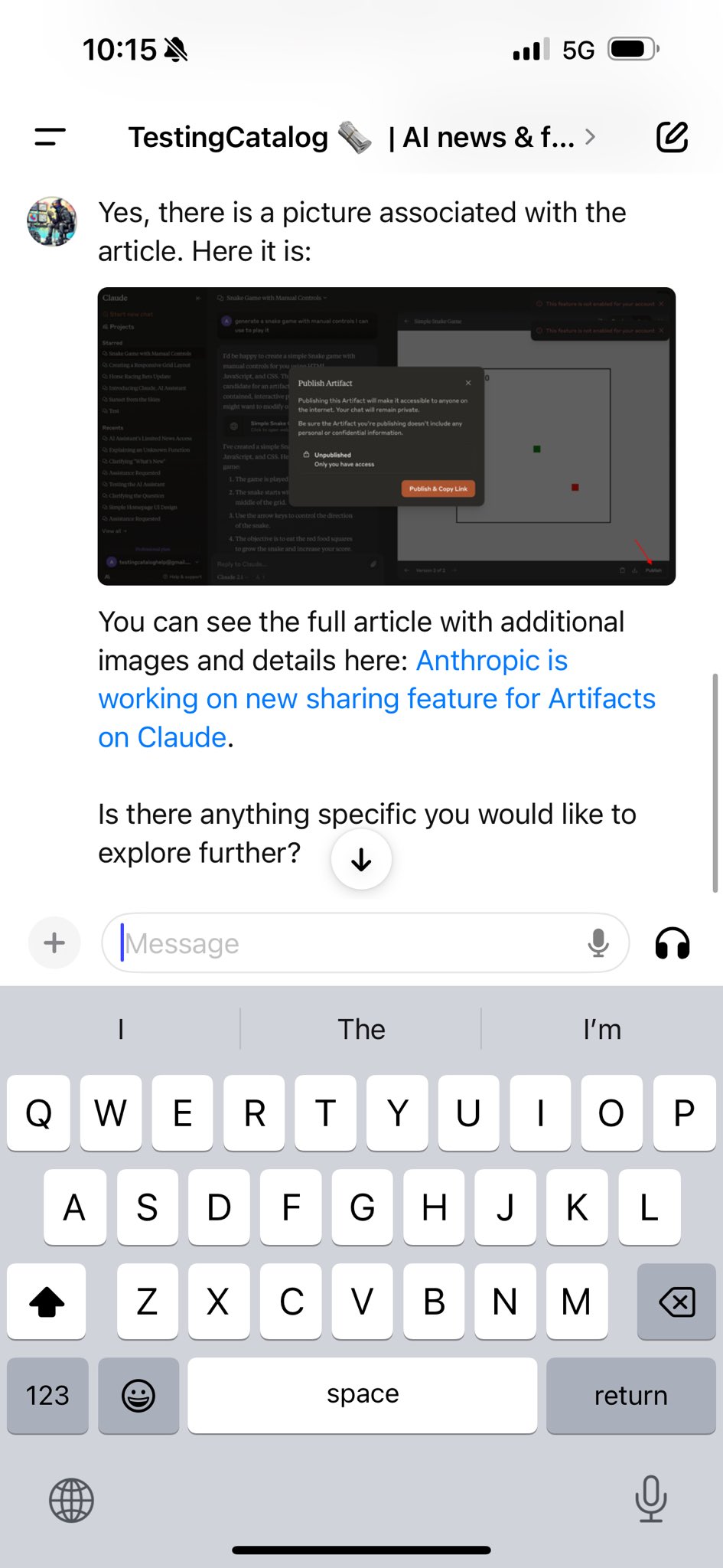 ChatGPT adds capability to display images directly via Markdown