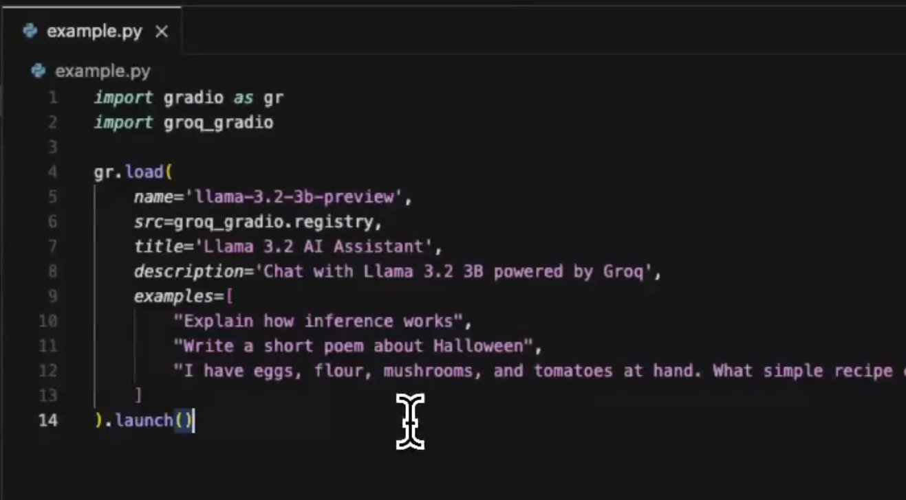 Groq API Chatbot Implementation with Gradio